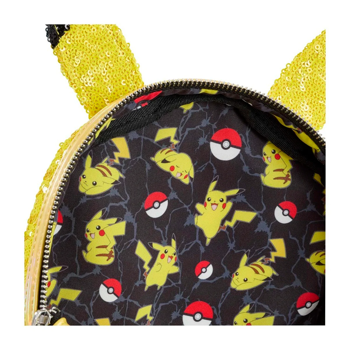 Loungefly - Pokemon Sequin Pikachu Mini Backpack - Image 4