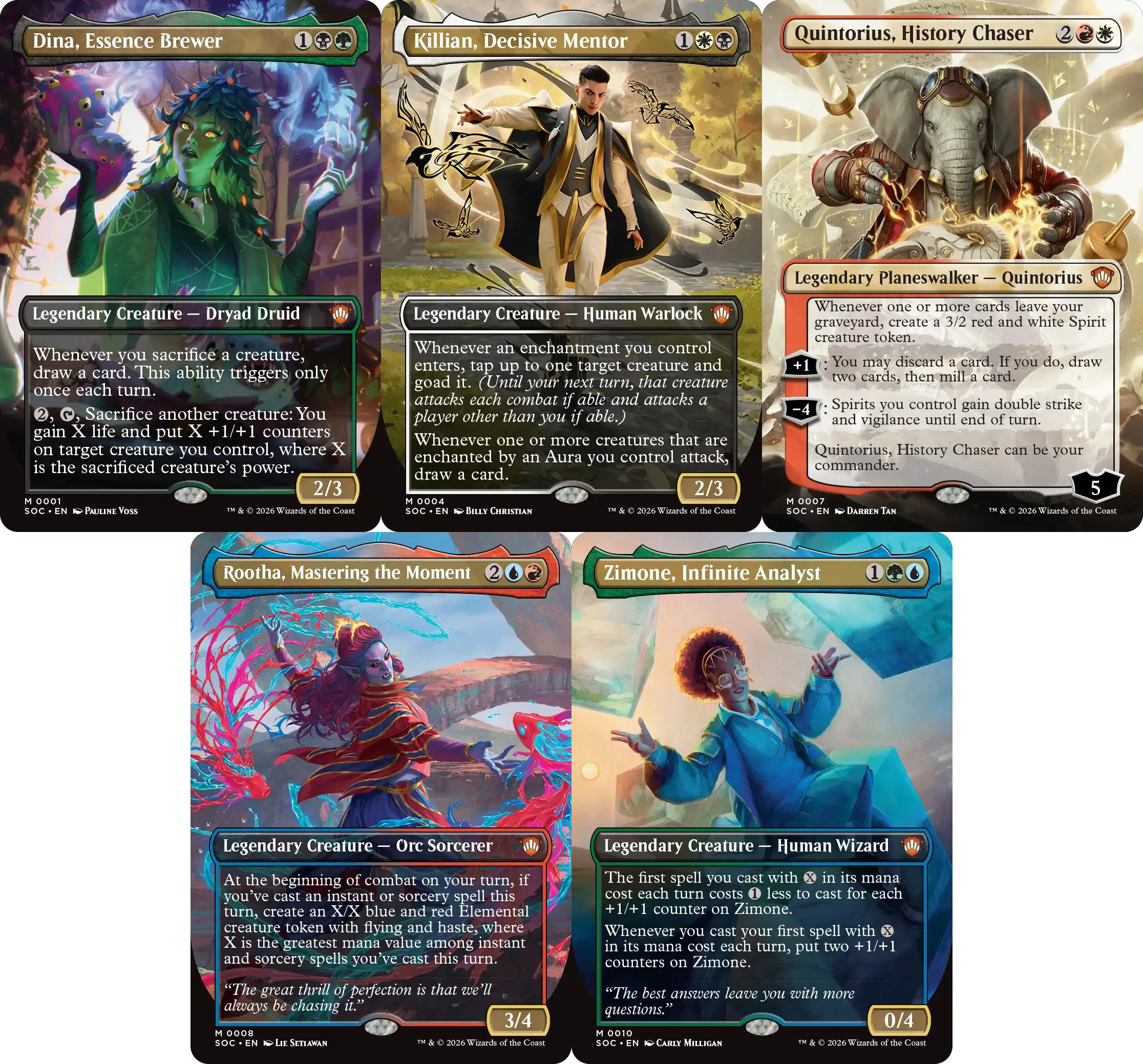 Magic: The Gathering Secrets of Strixhaven Commander Deck (5 Count) - Image 2