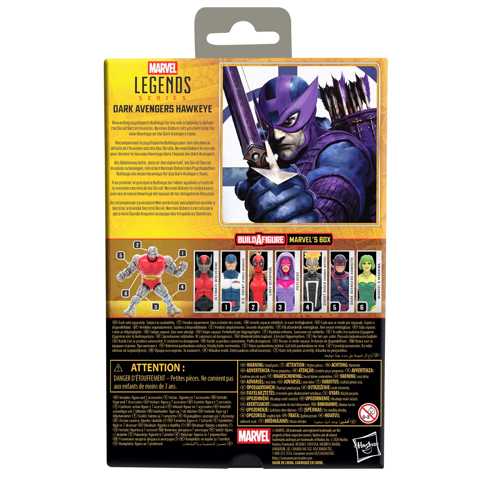 Marvel Legends Series Dark Avengers Hawkeye - Image 4
