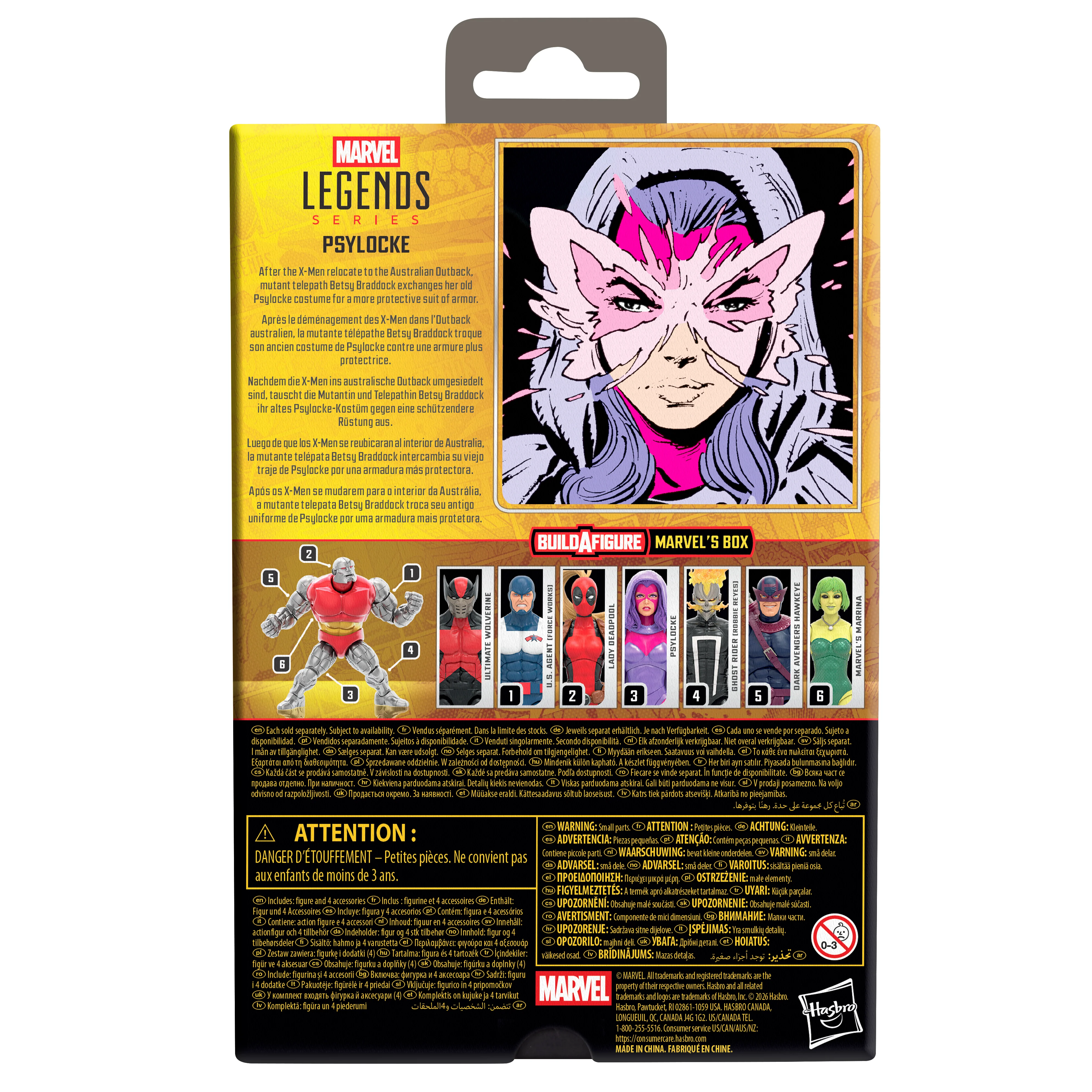 Marvel Legends Series Psylocke - Image 3