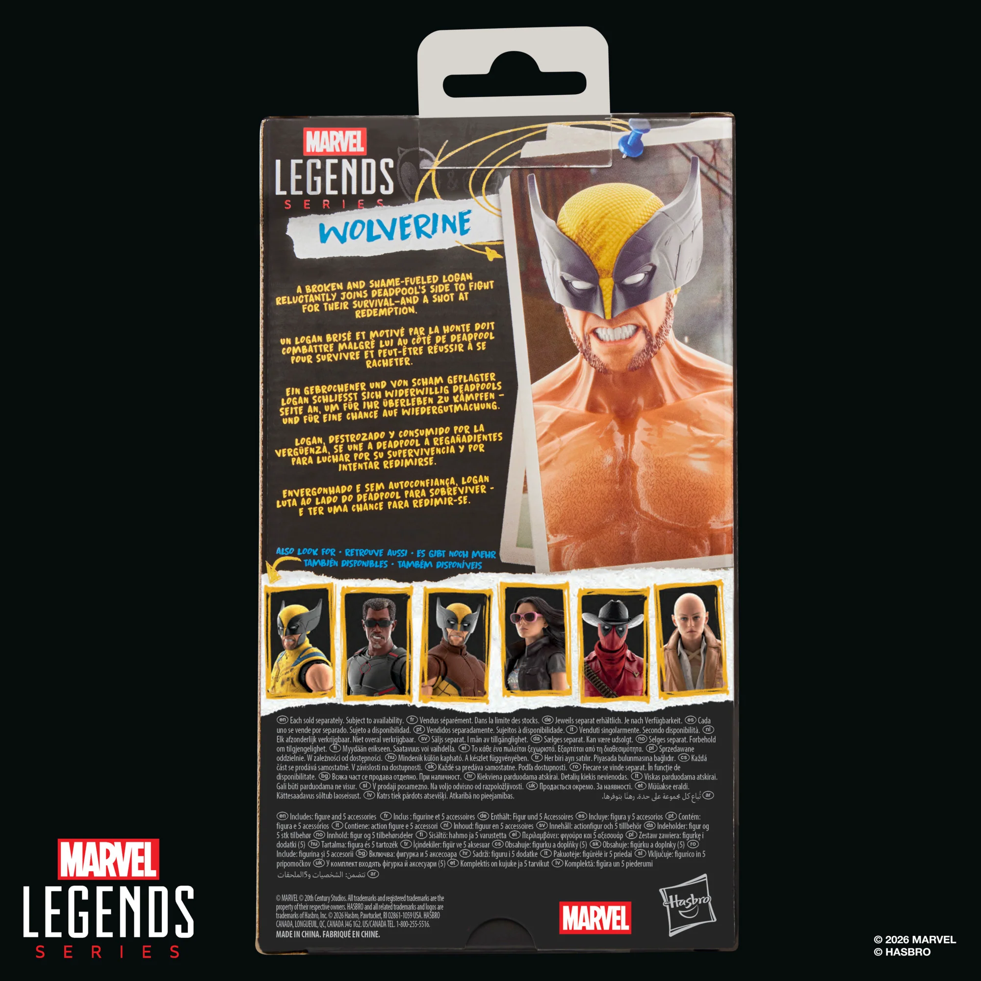 Marvel Legends Series Wolverine, Marvel Studios' Deadpool & Wolverine Movie - Image 10