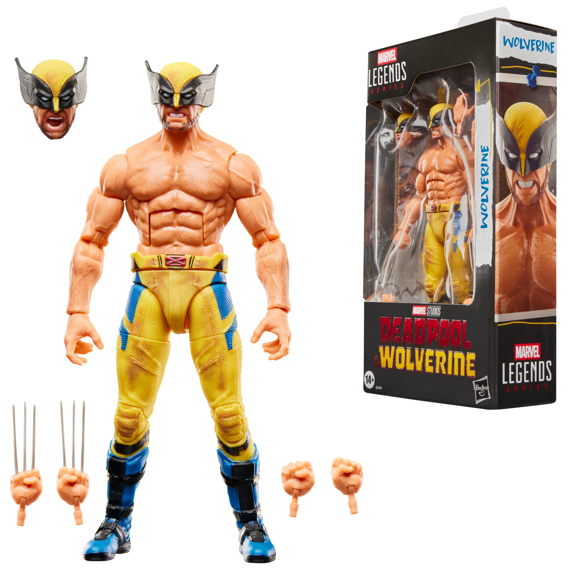 Marvel Legends Series Wolverine, Marvel Studios' Deadpool & Wolverine Movie - Image 2