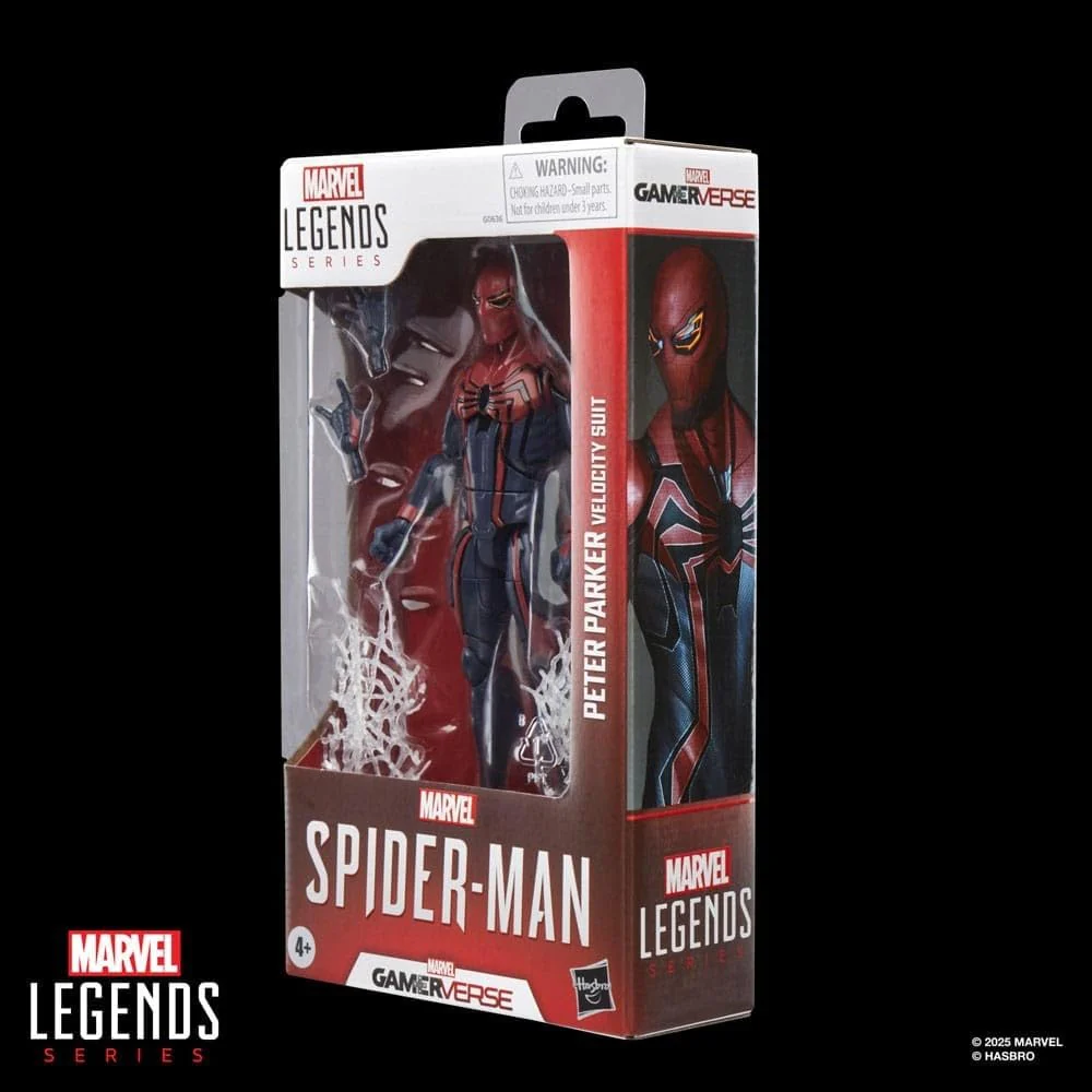 Marvel Legends: Spider-Man - Gamerverse - Peter Parker Velocity Suit Action Figure - Image 2