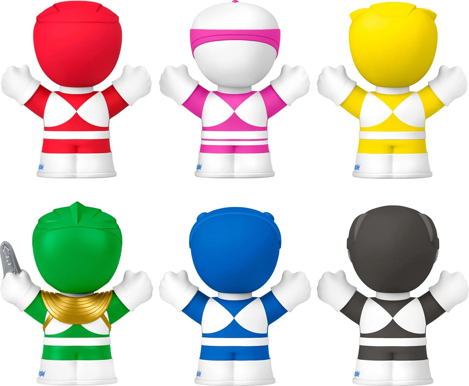 Mattel Fisher-Price Little People Collector: Power Rangers Set - Image 3