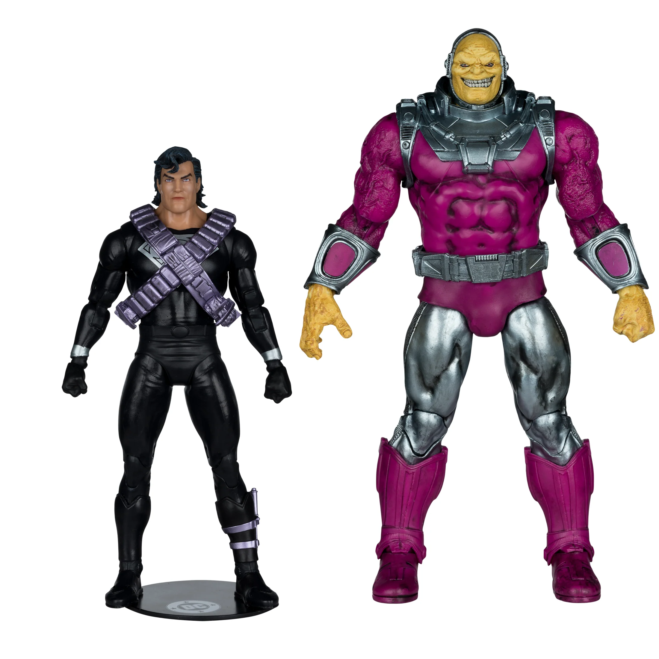 McFarlane DC Multiverse 7IN With Megafig 2PK : Mongul VS Kryptonian Suit Superman - Image 5