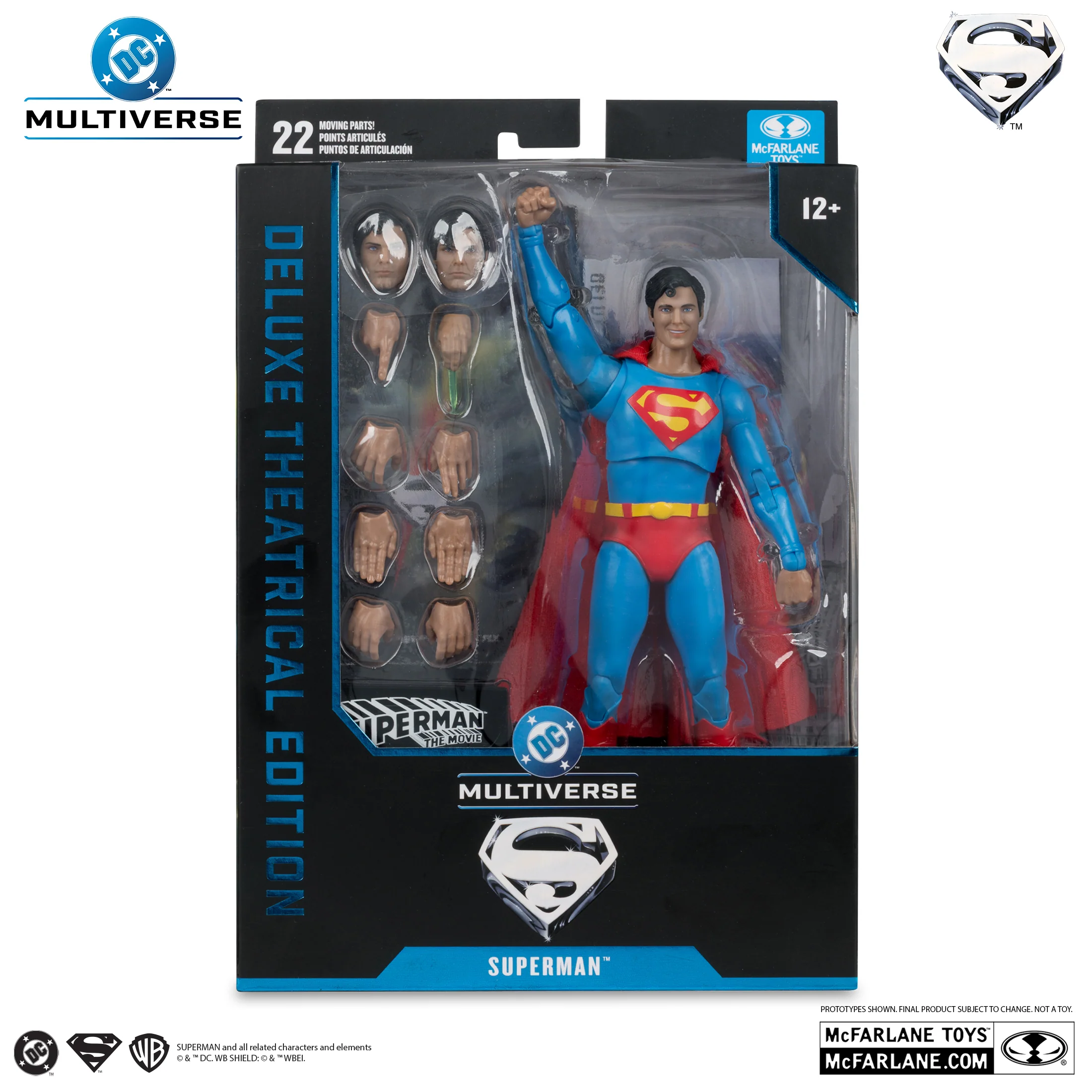 McFarlane DC Theatrical Deluxe 7IN - Superman 1978 - Image 2
