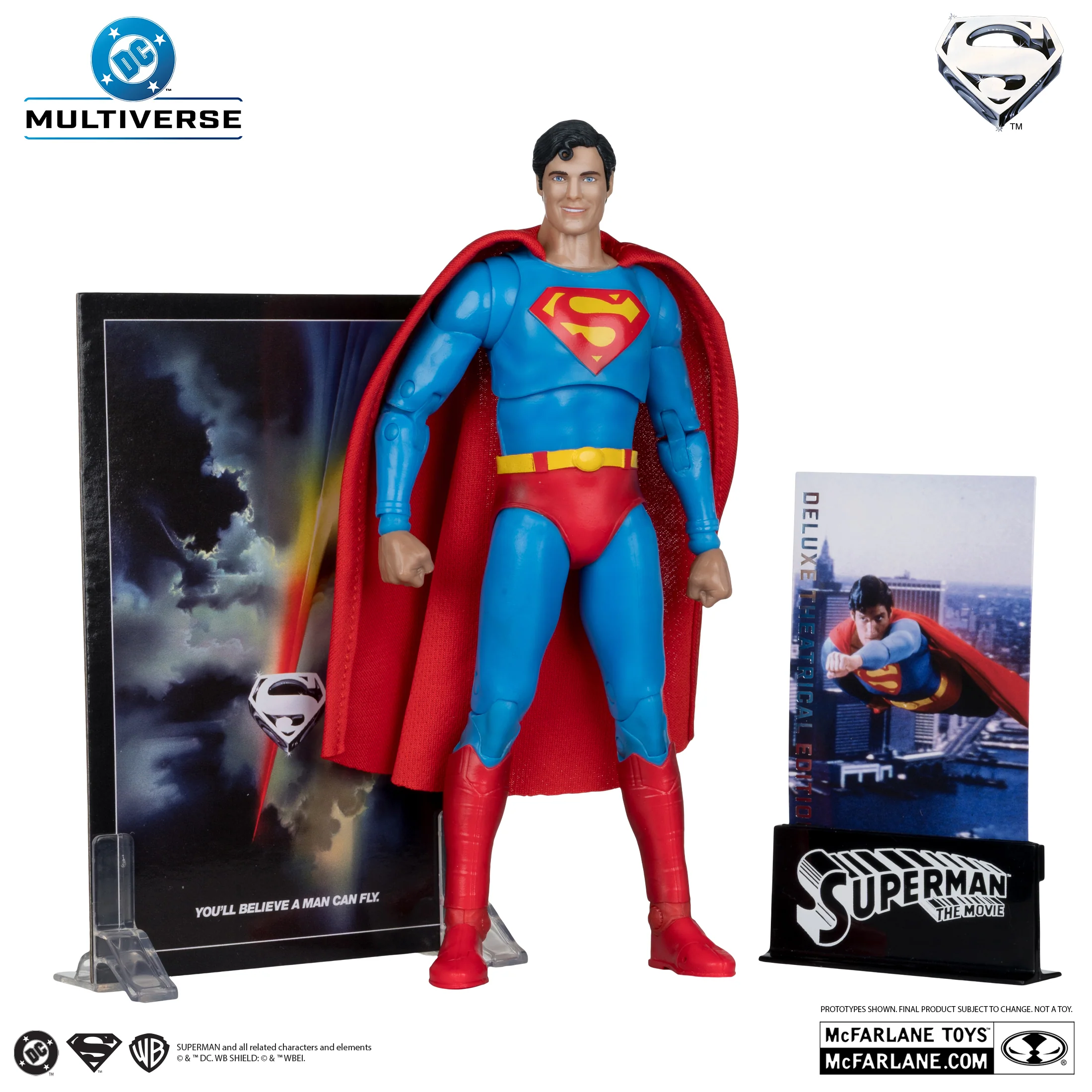 McFarlane DC Theatrical Deluxe 7IN - Superman 1978 - Image 3