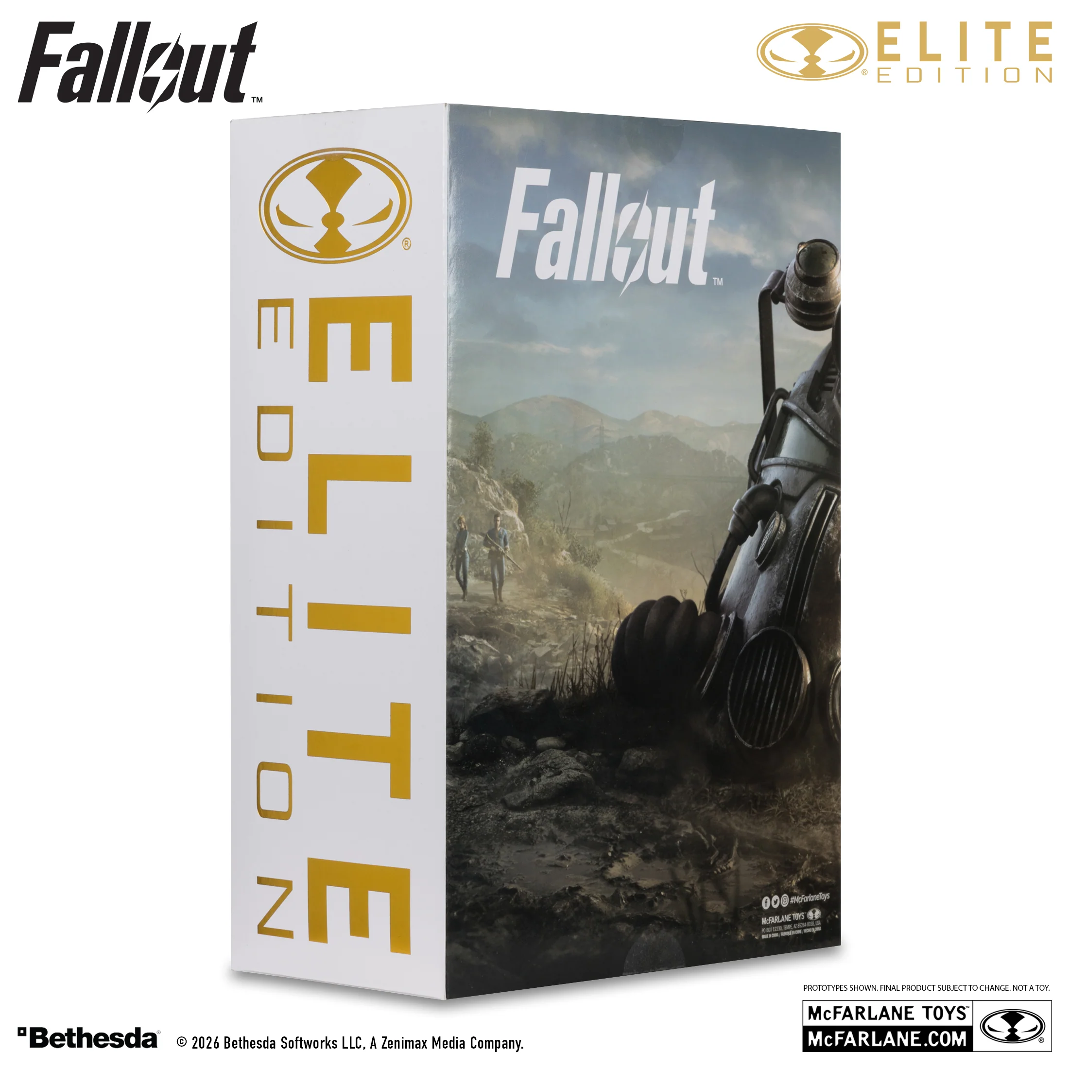 McFarlane Elite Edition 7IN : Fallout 76 - Nuka Cola T-60 (Gold Label) - Image 3