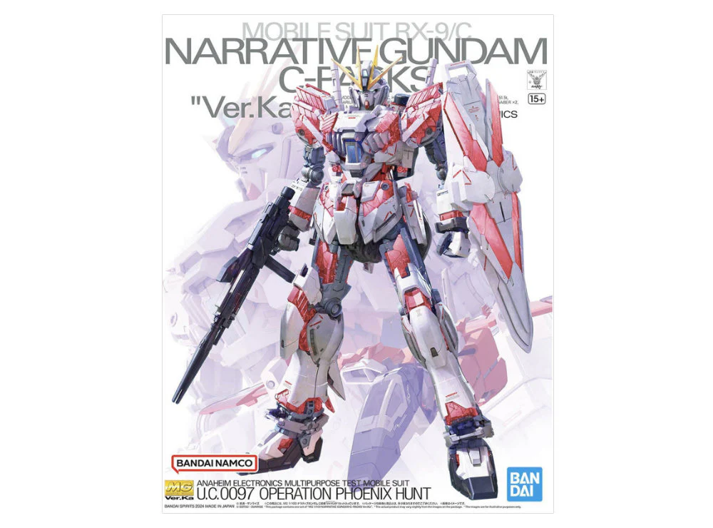 MG 1/100 Narrative Gundam C-Packs Ver.Ka - Image 2