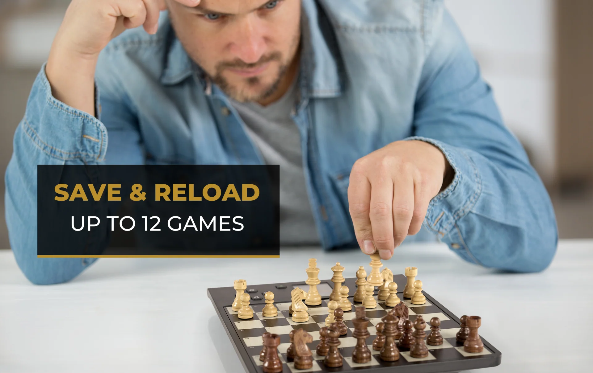 Millennium Chess Genius Pro 2024 Wood Look - Image 5