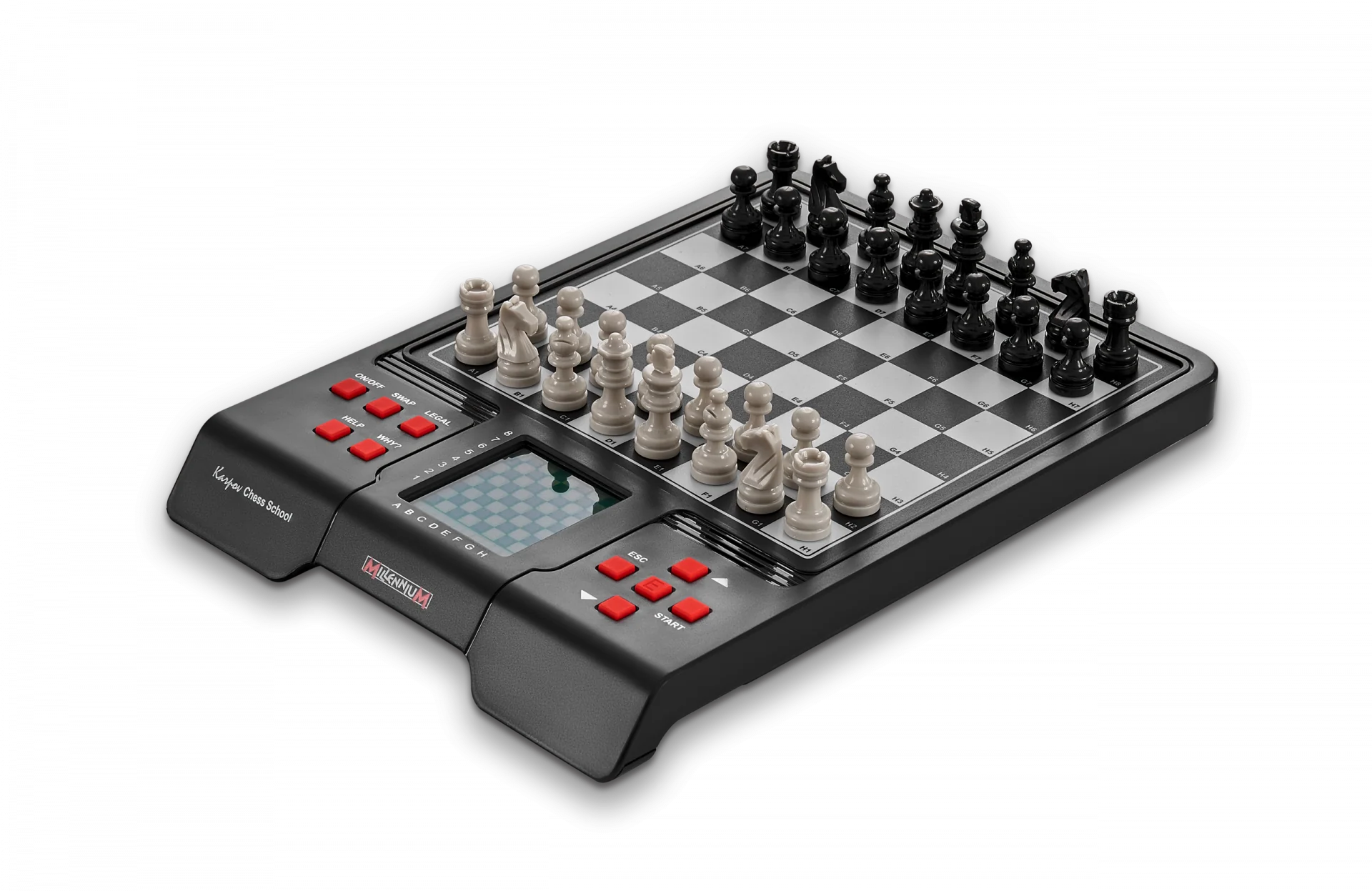 Millennium Chess School With Book (English & German) - Chess Computer - Image 8