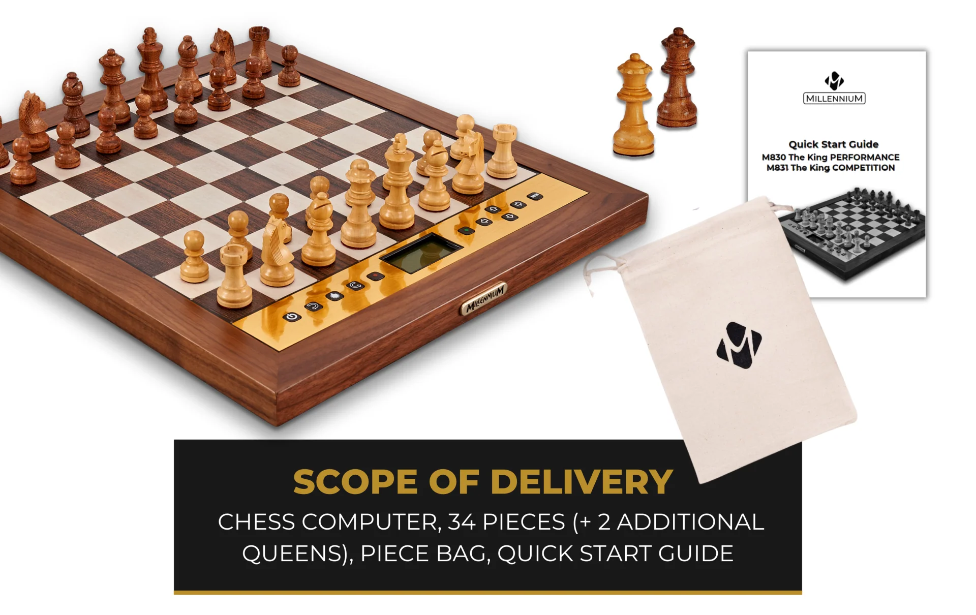 Millennium The King Performance - Chess Computer -(M830) - Image 8