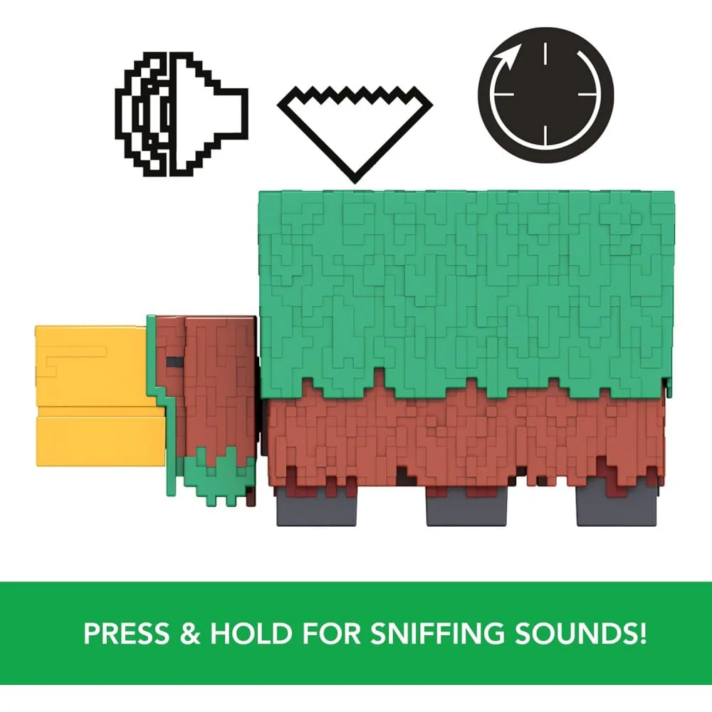 Minecraft Sniffer Action Figure with Game-Accurate Sounds - Image 3