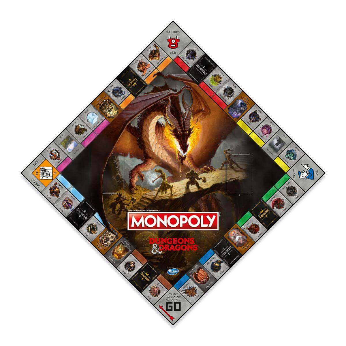Monopoly Dungeons and Dragons Board Game - Image 3