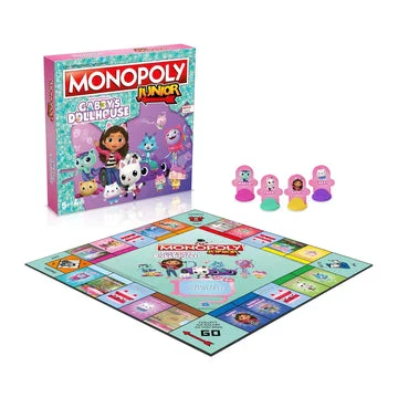Monopoly Gabby's Dollhouse Junior Board Game - Image 2