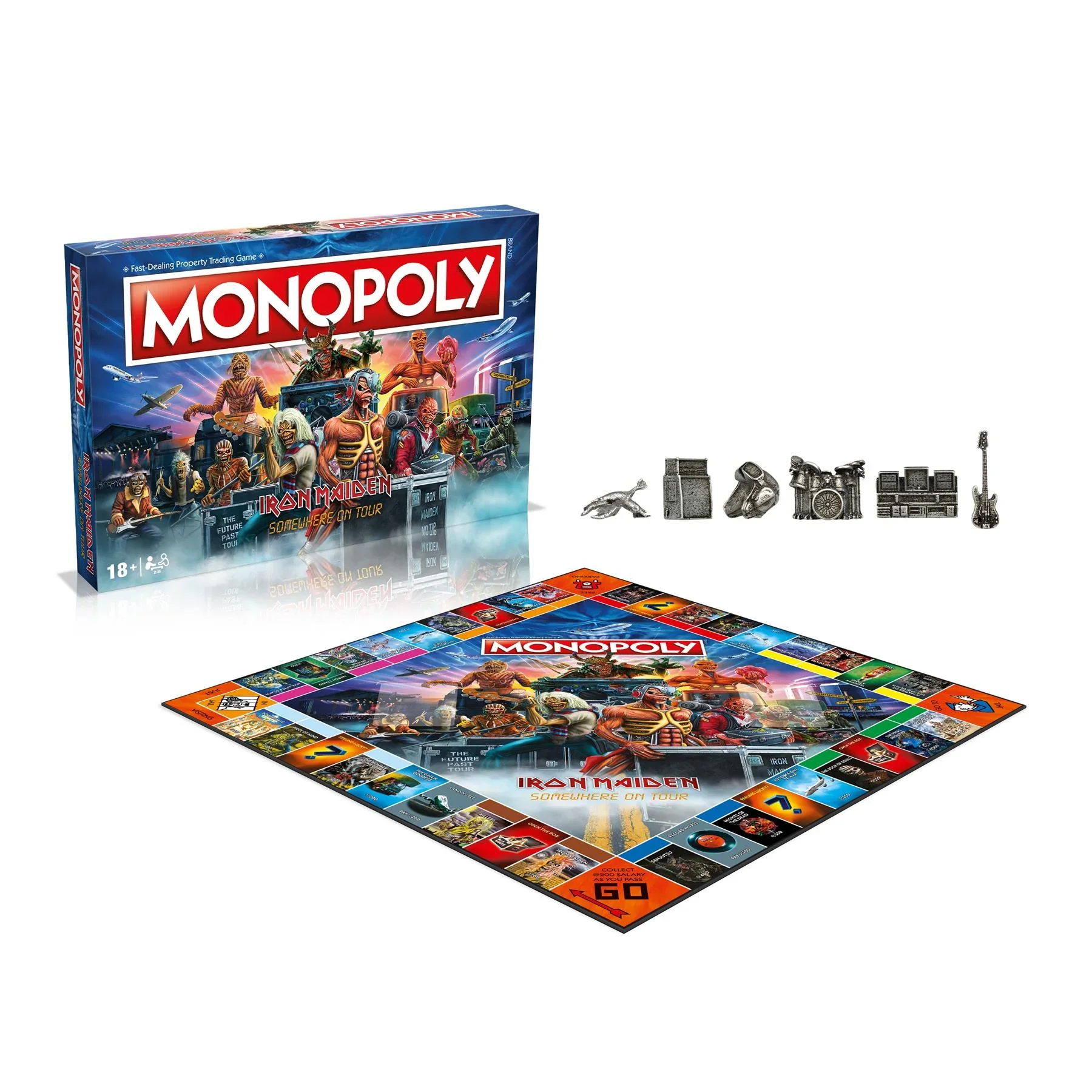 Monopoly Iron Maiden Board Game - Image 2