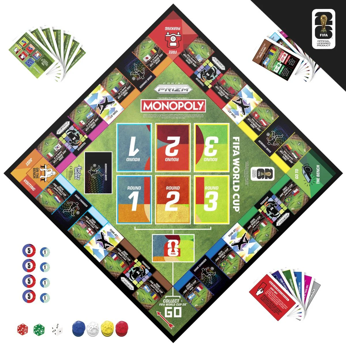 Monopoly Panini Prizm: FIFA World Cup Board Game - Image 3
