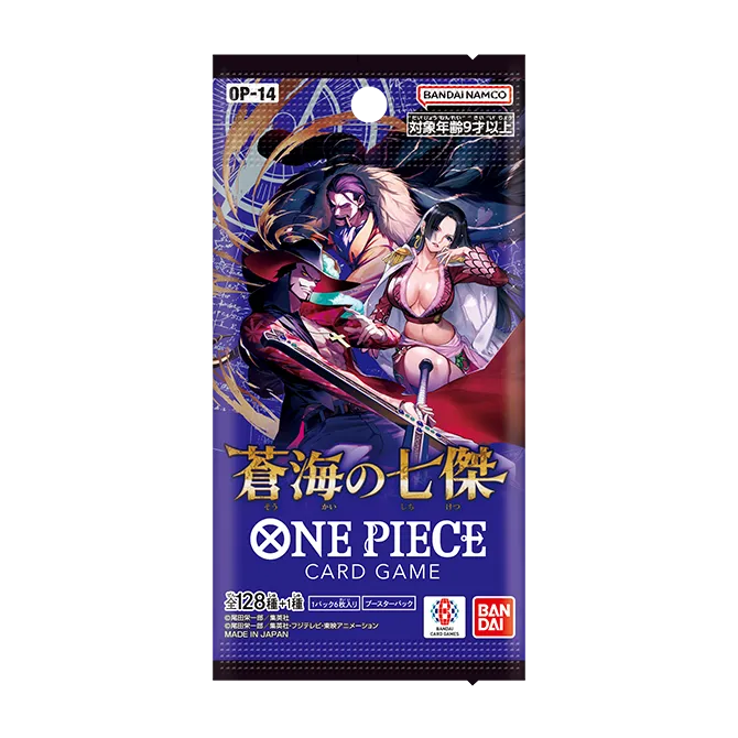 One Piece Card Game: The Azure Sea's Seven (OP-14) Booster Box [JP] - Image 2