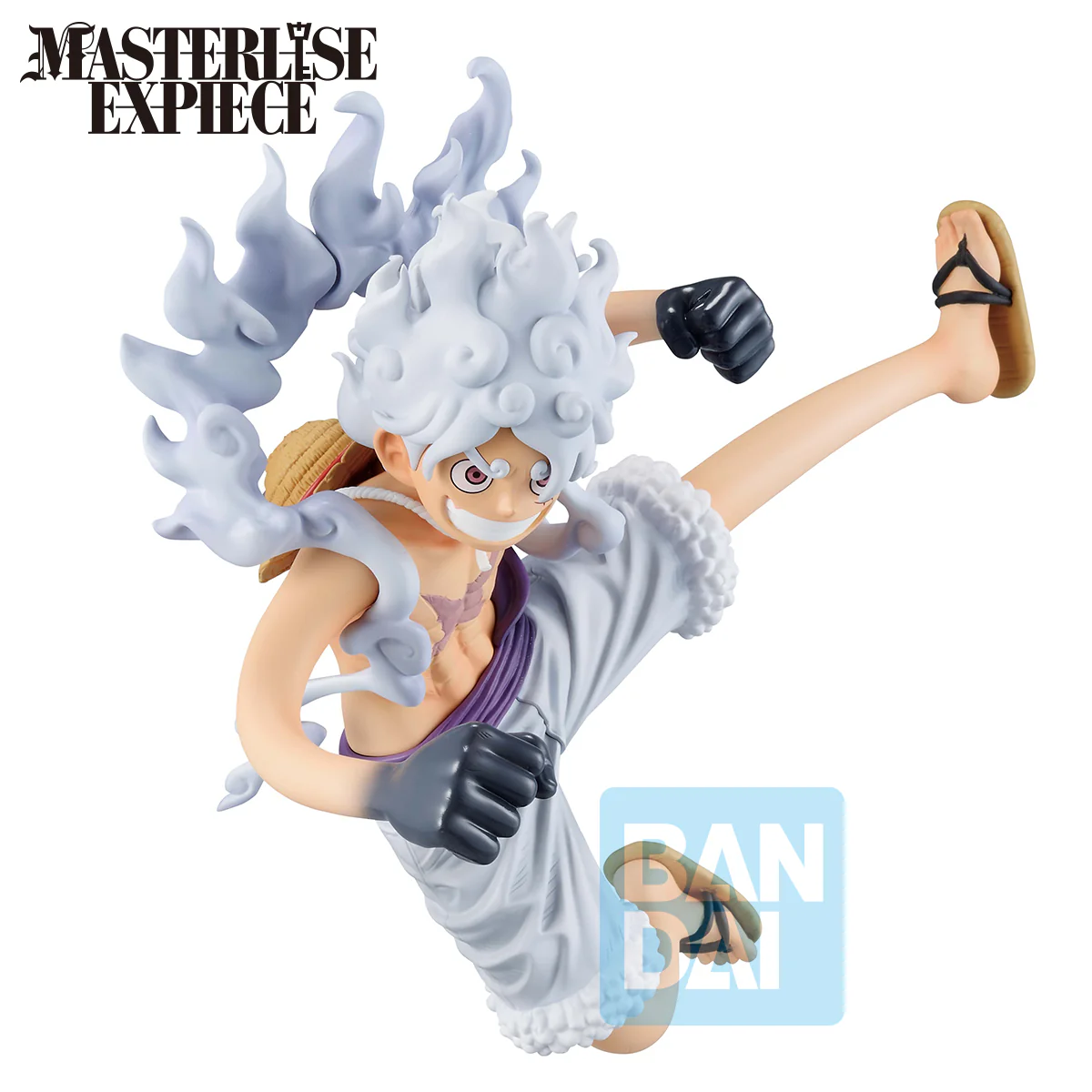 One Piece Ichibansho Figure Masterlise Expiece Monkey D. Luffy Gear 5 Action Figure - Image 4
