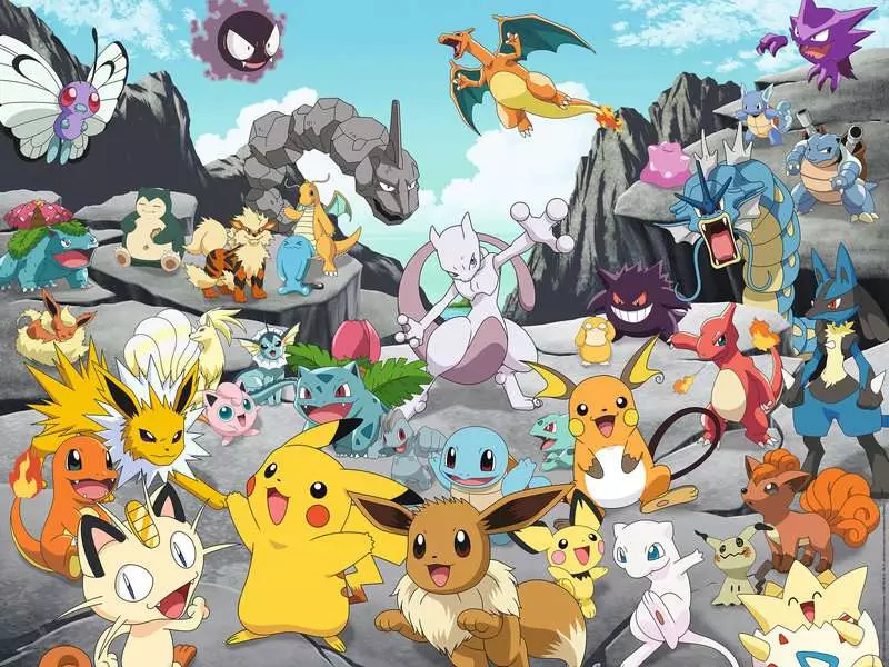 Pokemon Jigsaw Puzzle (1500 pieces) Classic - Image 2