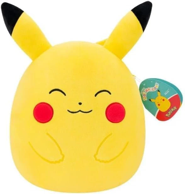 Pokemon Squishmallow 10-Inch Pikachu Plush