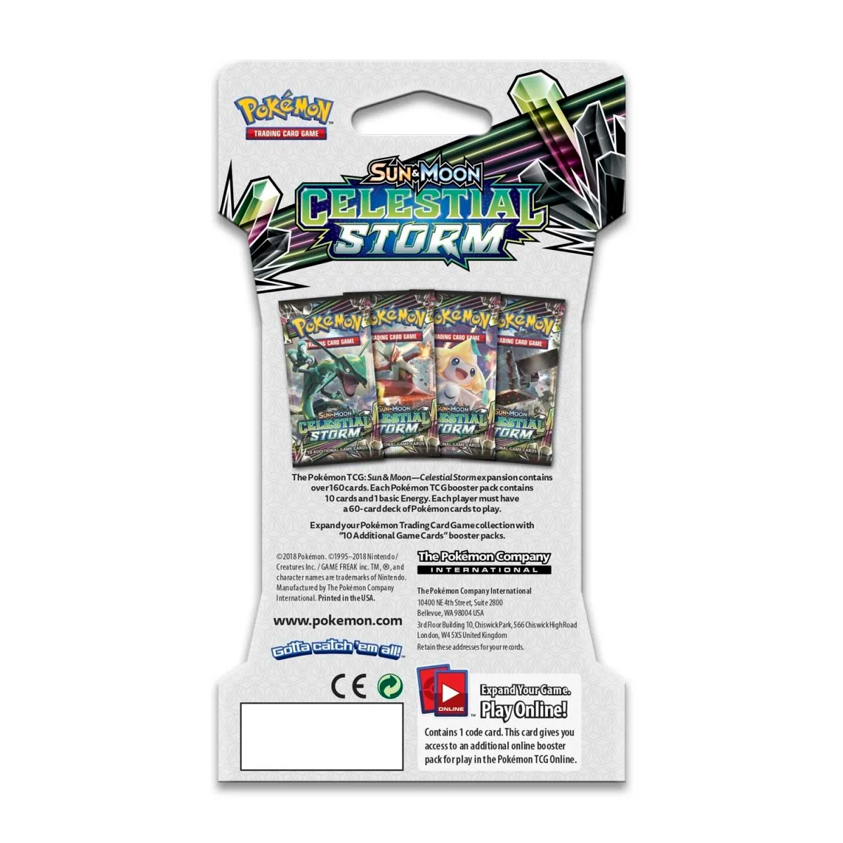 Pokemon TCG: Celestial Storm Sleeved Booster Pack - Image 4