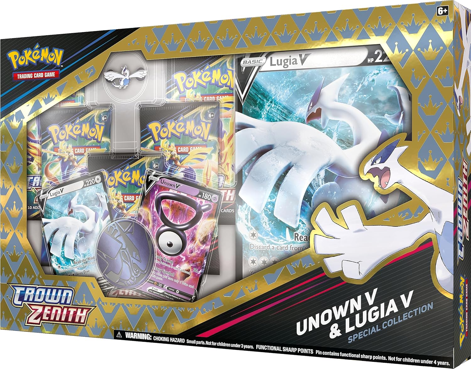 Pokemon TCG: Crown Zenith Special Collection [Unown V & Lugia V] - Image 2