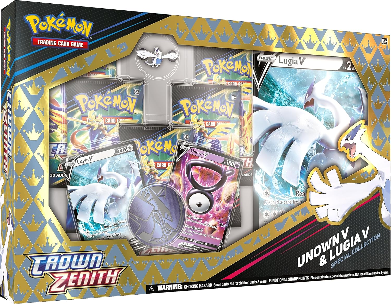 Pokemon TCG: Crown Zenith Special Collection [Unown V & Lugia V] - Image 4