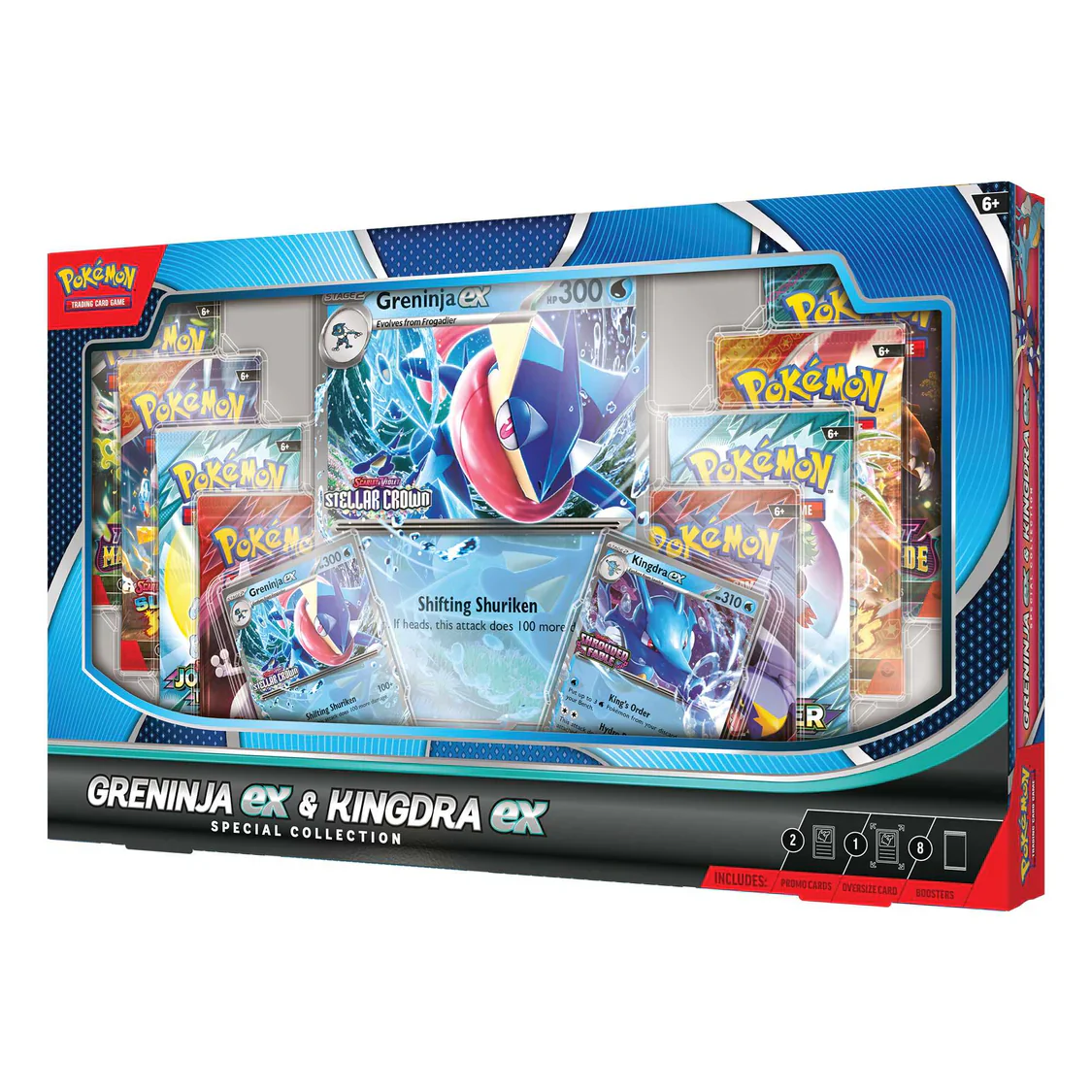 Pokemon TCG: Greninja ex & Kingdra ex Special Collection - Image 2