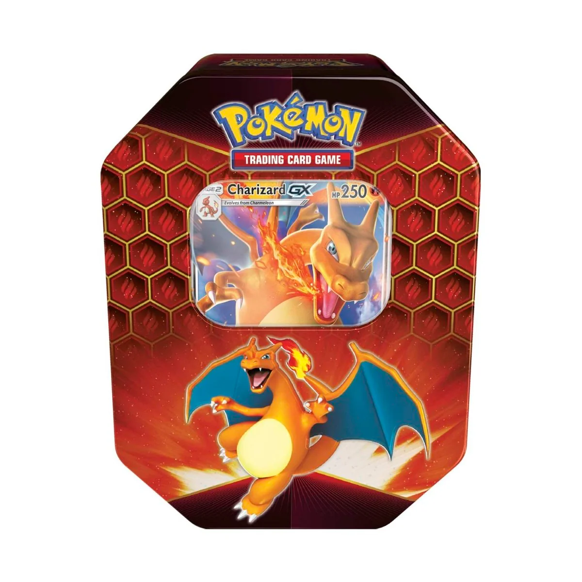 Pokemon TCG: Hidden Fates Tin [Set of 3] Art Set - Charizard / Raichu / Gyarados - Image 2