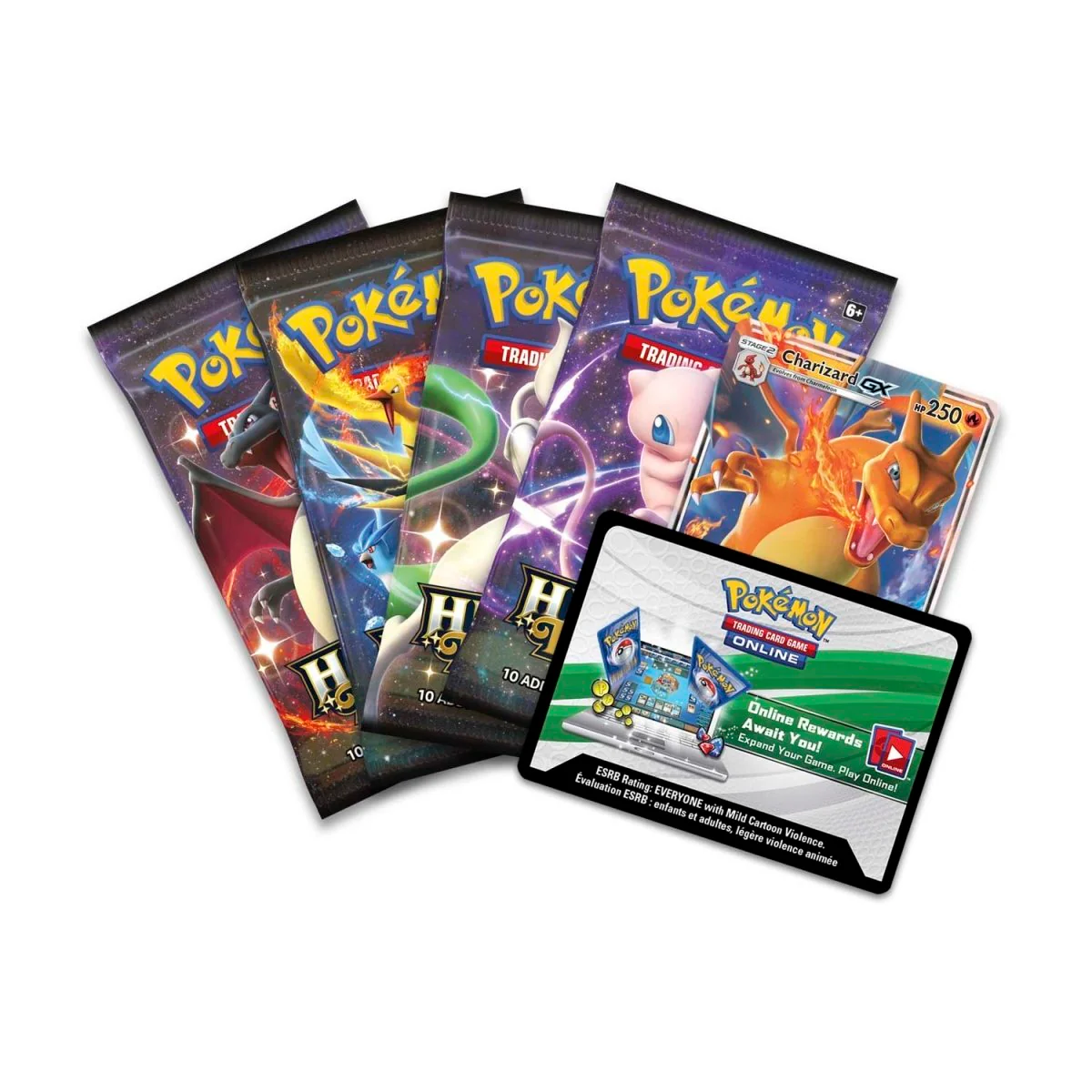 Pokemon TCG: Hidden Fates Tin [Set of 3] Art Set - Charizard / Raichu / Gyarados - Image 3