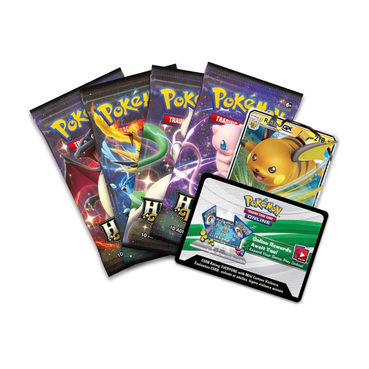 Pokemon TCG: Hidden Fates Tin [Set of 3] Art Set - Charizard / Raichu / Gyarados - Image 9
