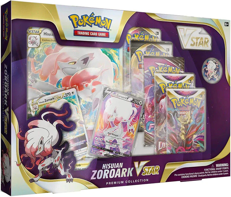 Pokemon TCG: Hisuian Zoroark VSTAR Premium Collection - Image 5