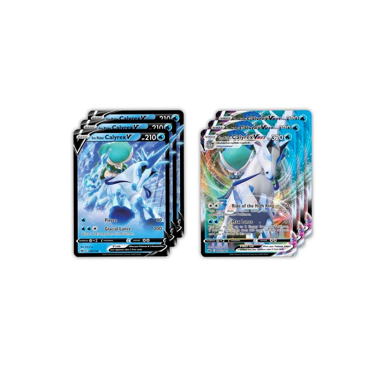 Pokemon TCG: Ice Rider Calyrex VMAX League Battle Deck - Image 7