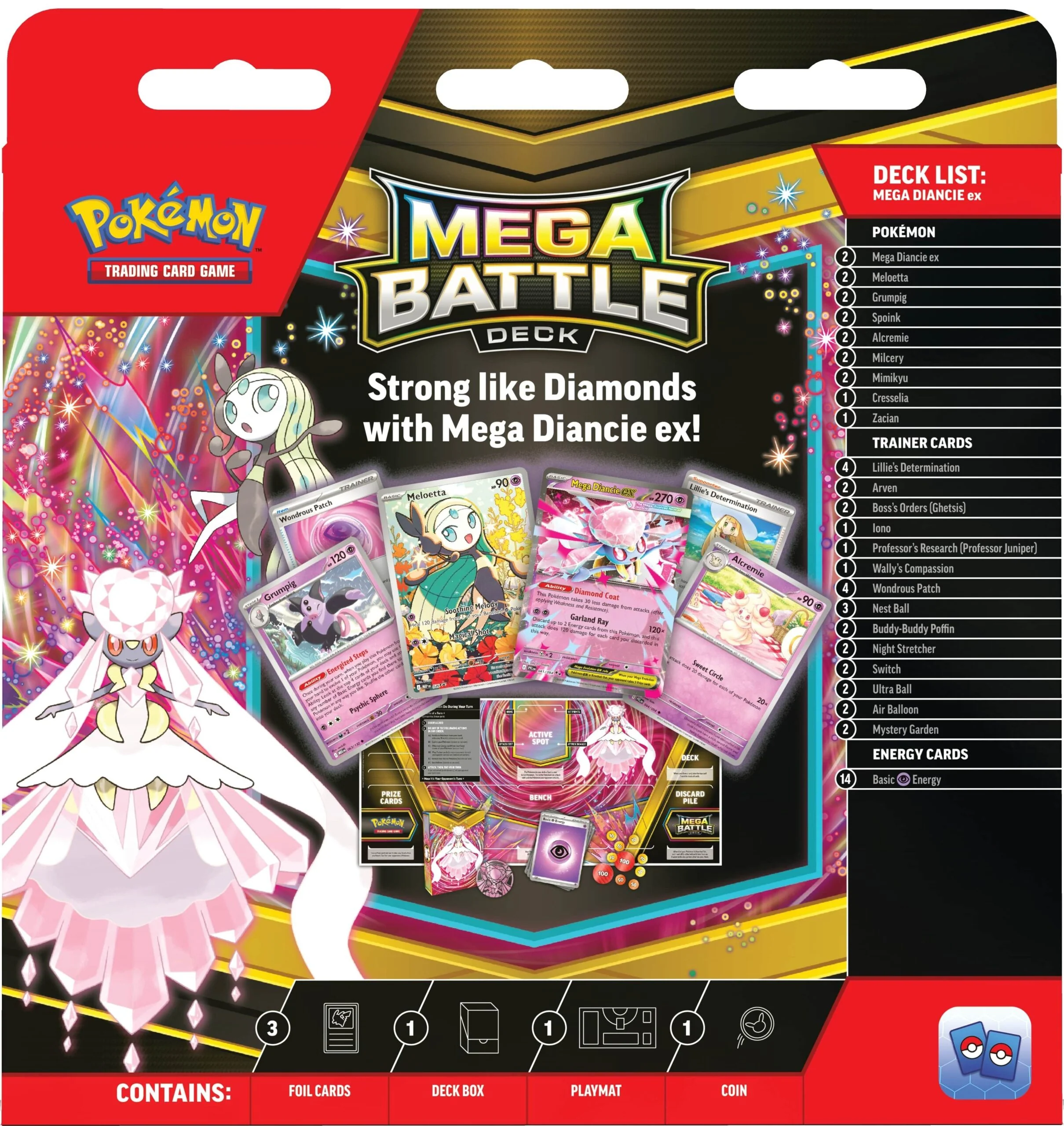 Pokemon TCG: Mega Battle Decks - Diancie ex - Image 2