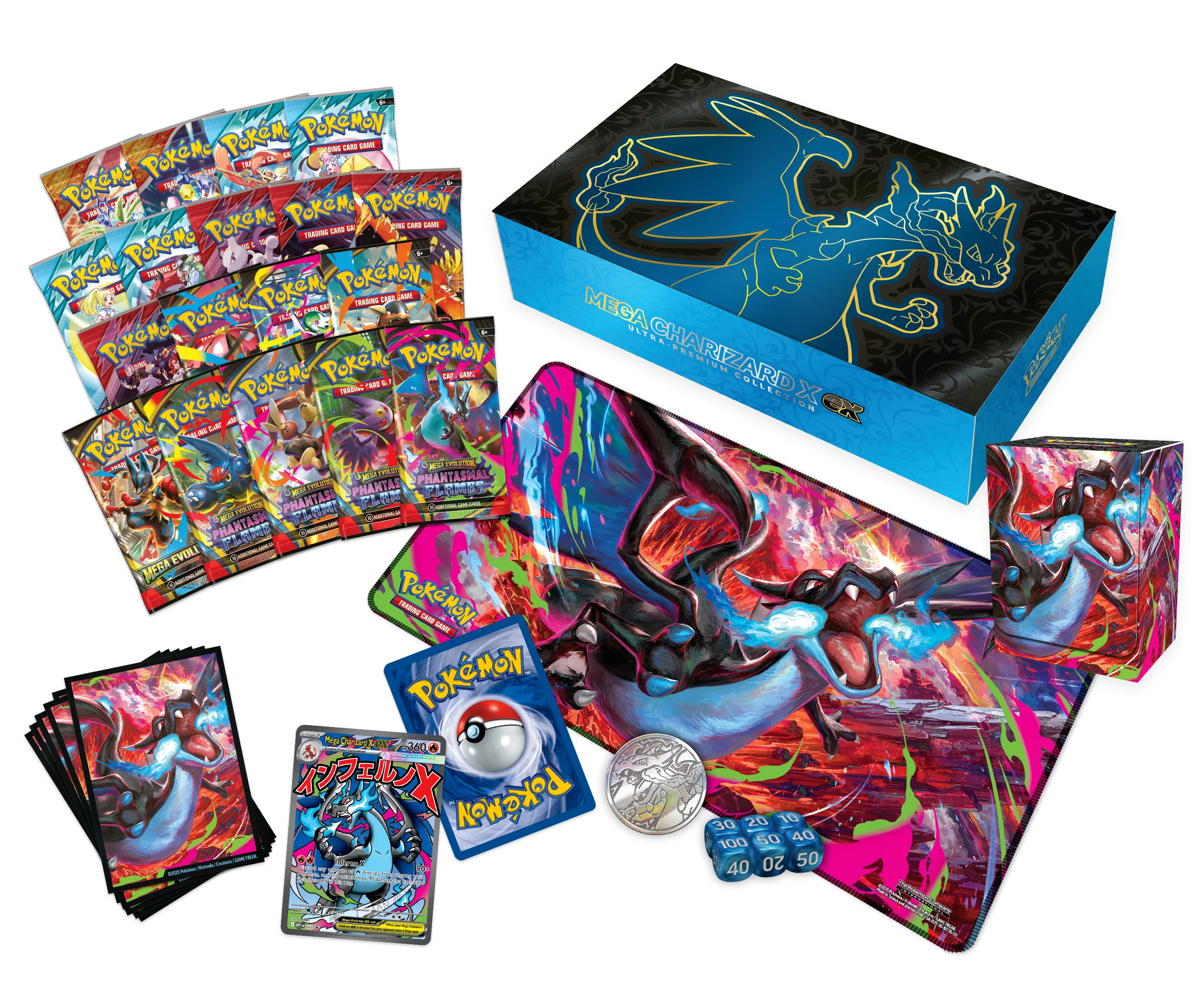 Pokemon TCG: Mega Charizard X ex Ultra Premium Collection - Image 2