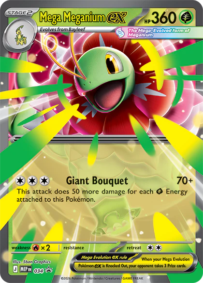 Pokemon TCG: Mega Evolution Ascended Heroes - Mega Meganium ex Box - Image 2