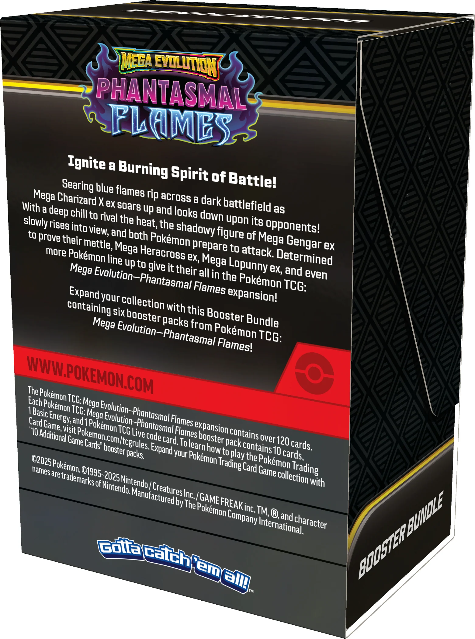 Pokemon TCG: Mega Evolution - Phantasmal Flames - Booster Bundle - Image 3