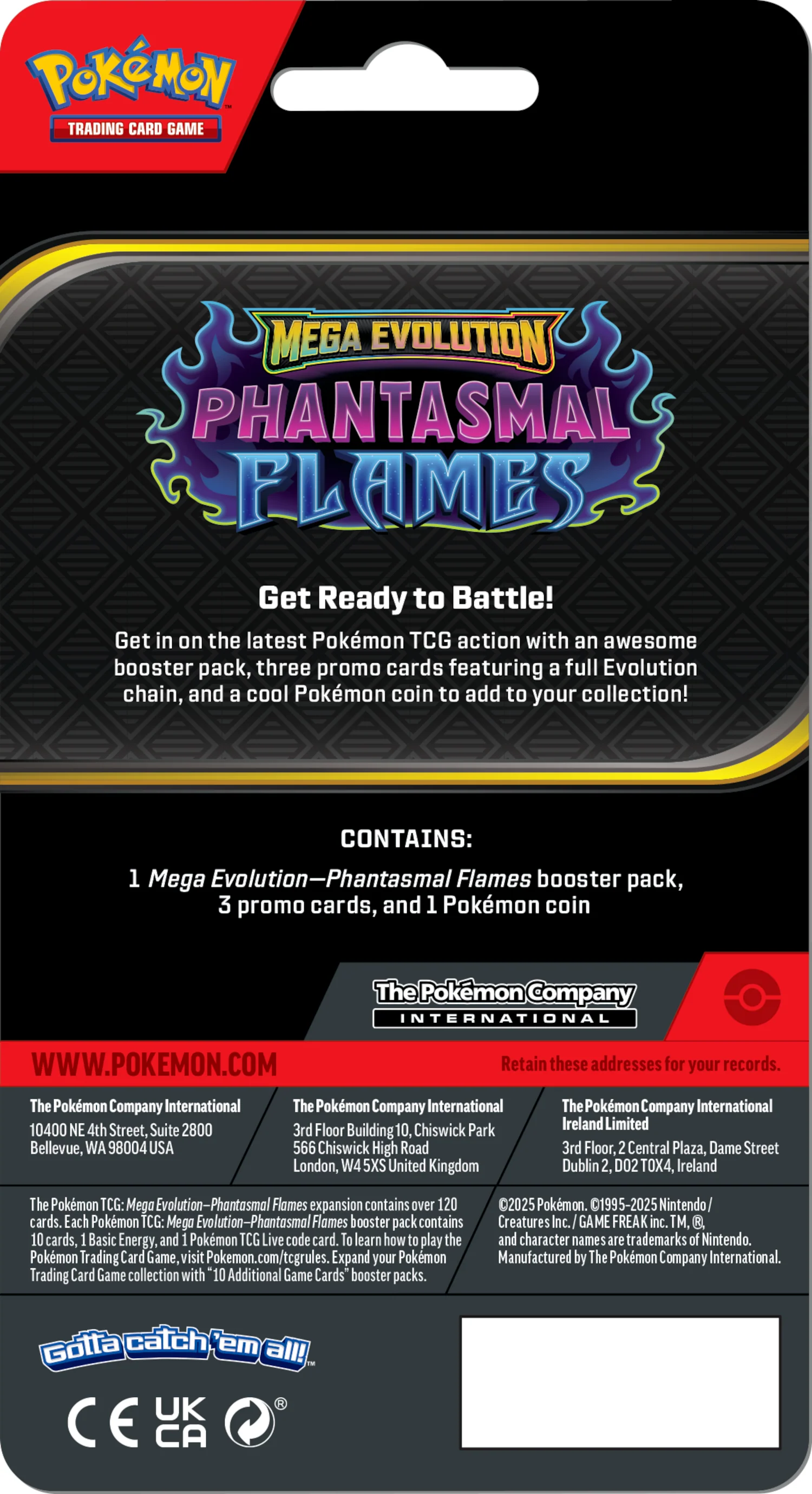 Pokemon TCG: Mega Evolution - Phantasmal Flames - Premium Checklane - Image 3
