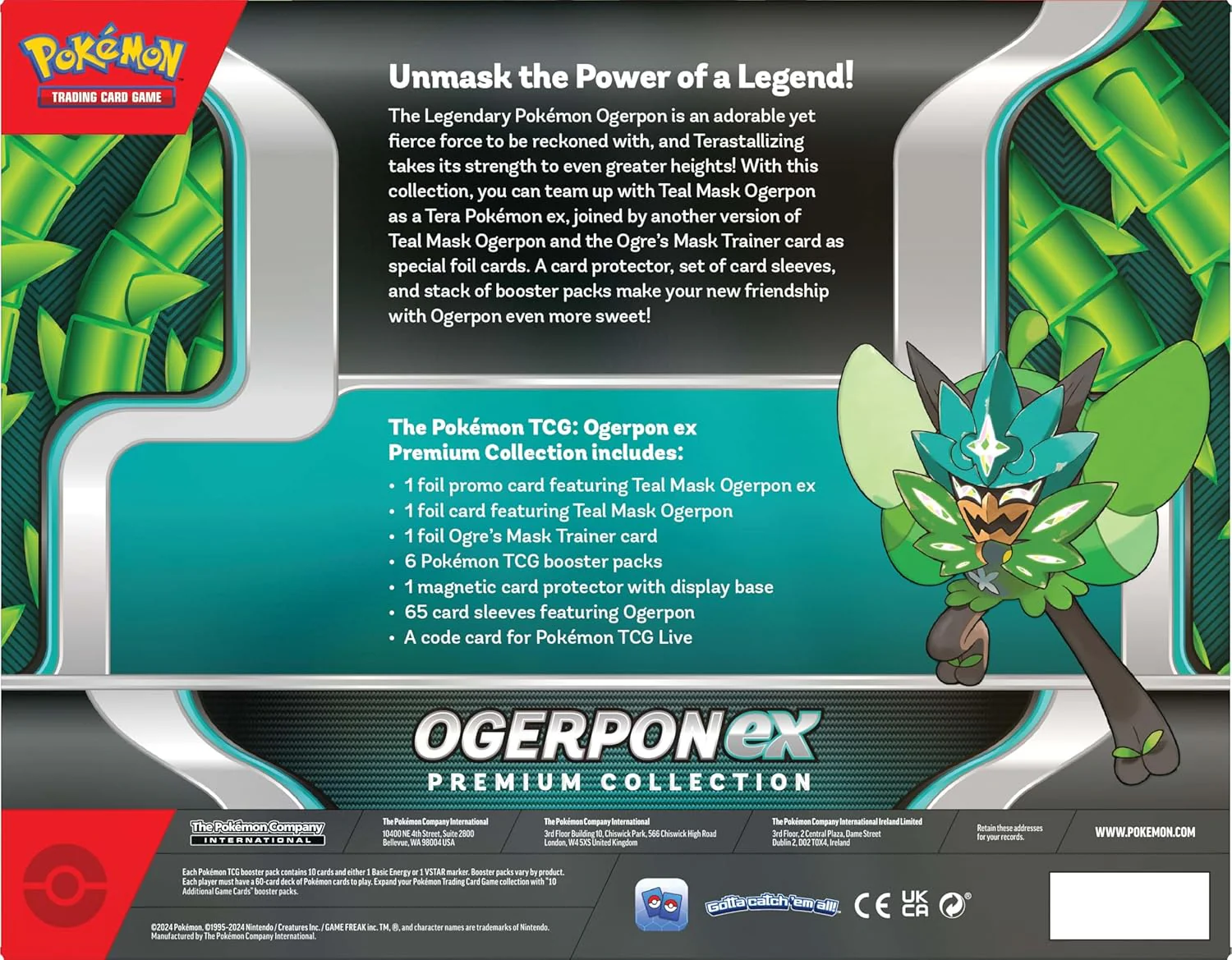 Pokemon TCG: Ogerpon ex Premium Collection - Image 2