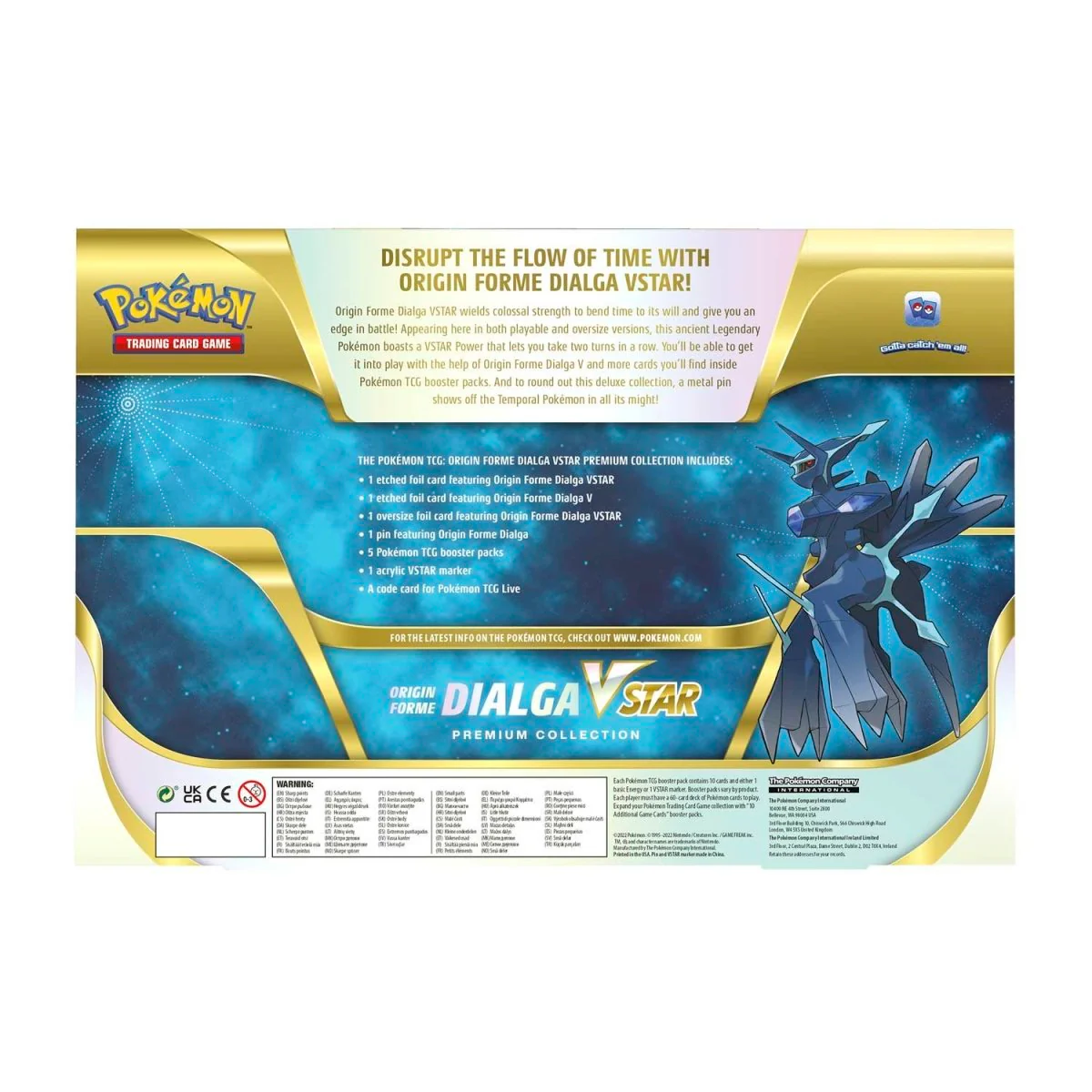 Pokemon TCG: Origin Forme Dialga VSTAR Premium Collection - Image 3