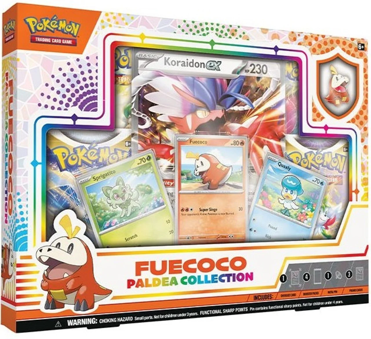 Pokemon TCG: Paldea Collection - Fuecoco - Image 3