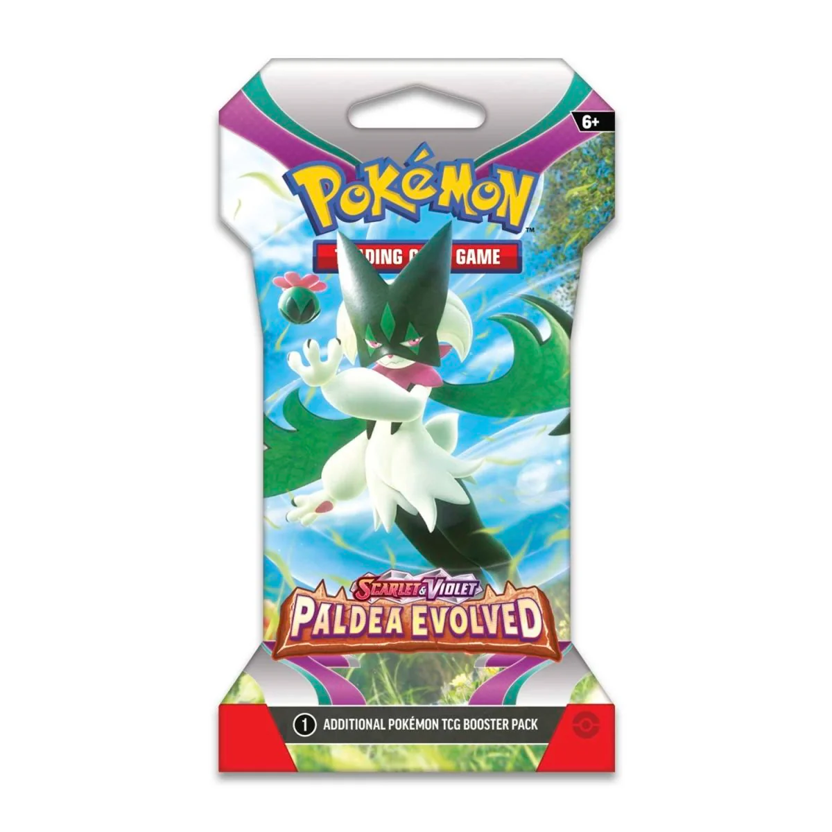 Pokemon TCG: Paldea Evolved Sleeved Booster Pack Art Bundle [Set of 5] - Image 3