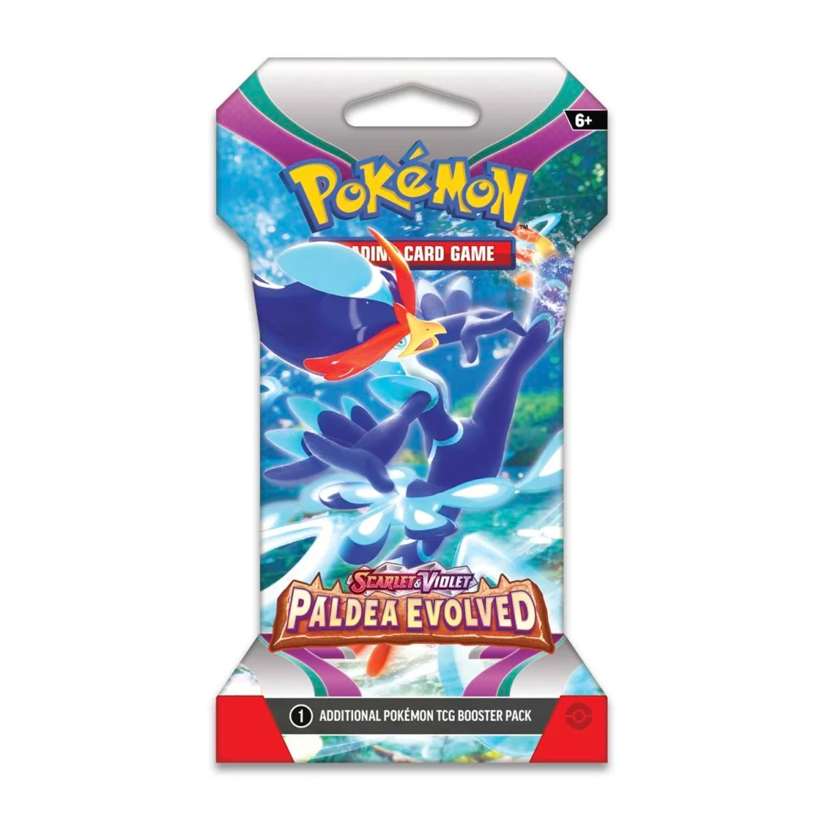 Pokemon TCG: Paldea Evolved Sleeved Booster Pack Art Bundle [Set of 5] - Image 6