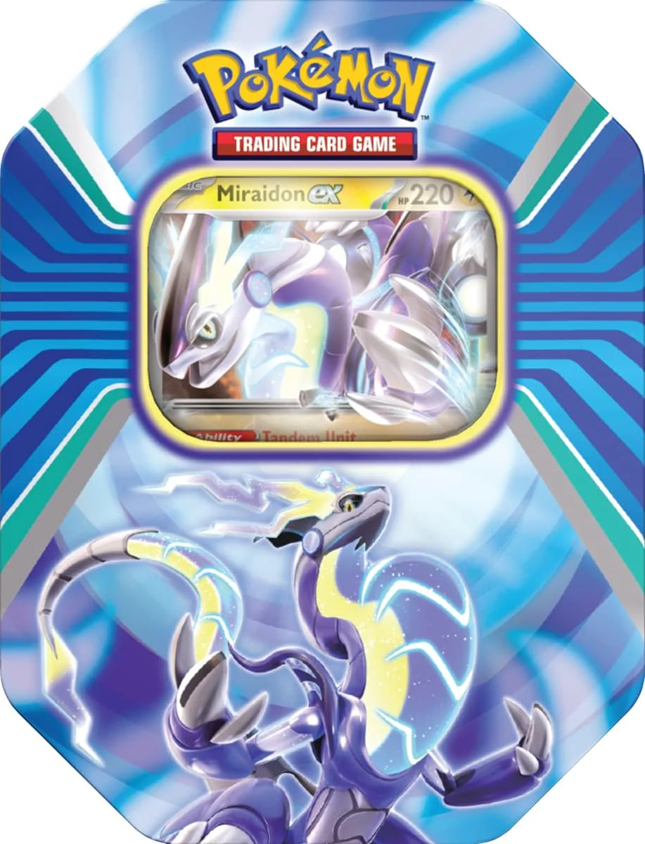 Pokemon TCG: Paldea Legends Tin (Koraidon / Miraidon) - Image 3