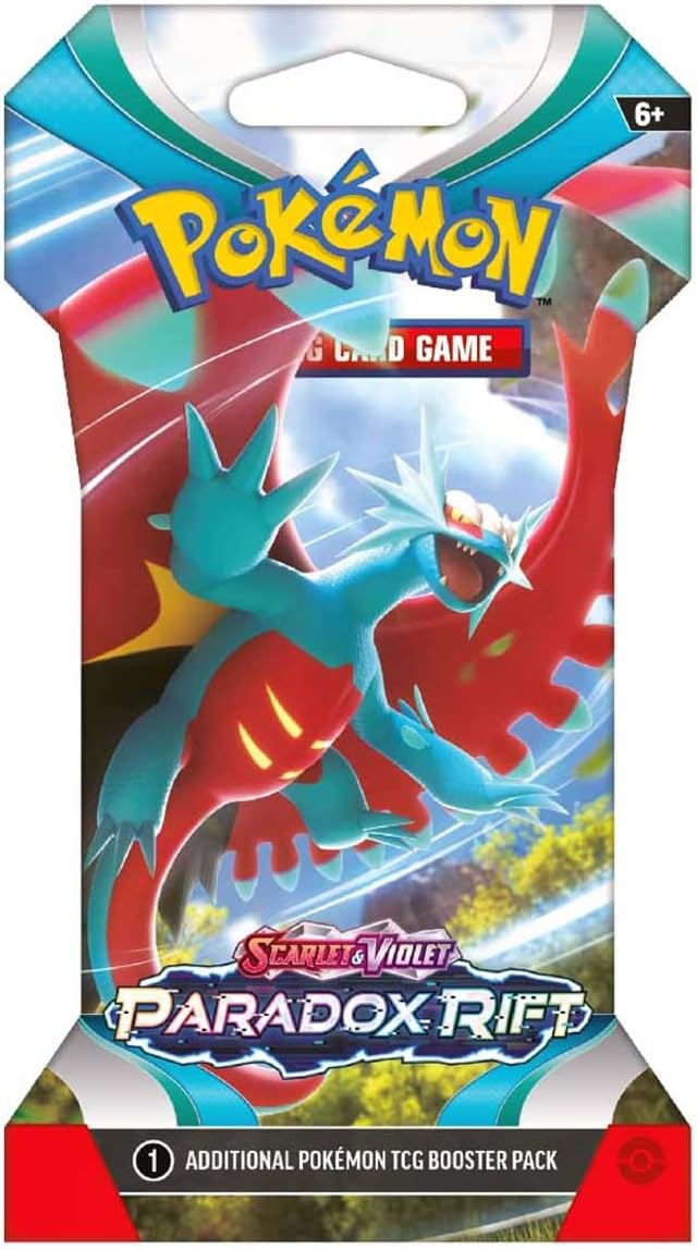 Pokemon TCG: Paradox Rift Sleeved Booster Pack Art Bundle [Set of 4] - Image 3