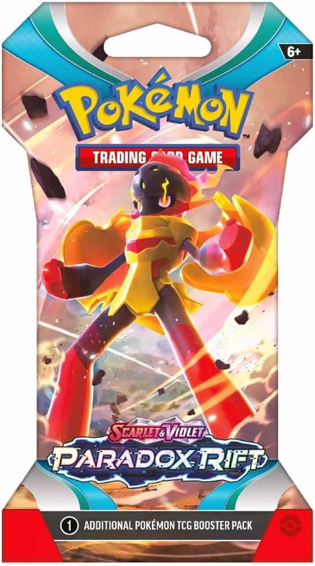 Pokemon TCG: Paradox Rift Sleeved Booster Pack Art Bundle [Set of 4] - Image 5