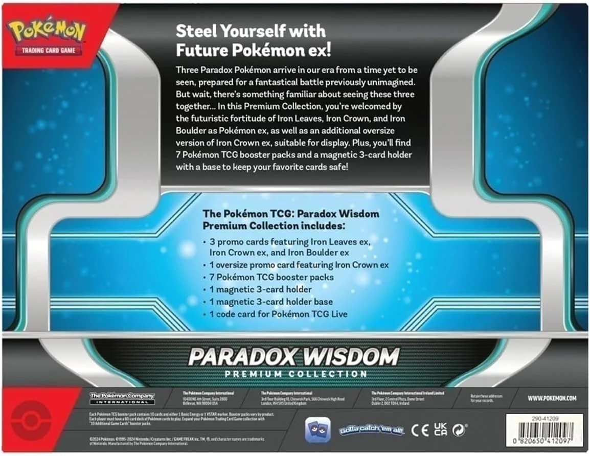 Pokemon TCG: Paradox Wisdom Premium Collection (H&I Exclusive) - Image 2