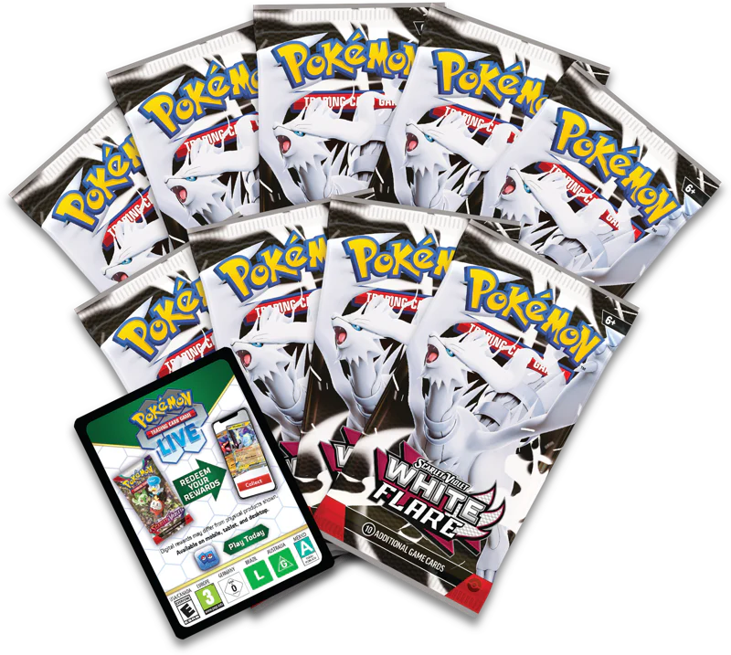 Pokemon TCG: Scarlet & Violet 10.5 - White Flare - Elite Trainer Box Reshiram - Image 3