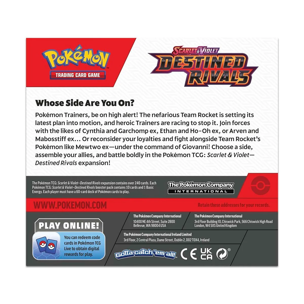Pokemon TCG: Scarlet & Violet 10 - Destined Rivals - Booster Box - Image 3